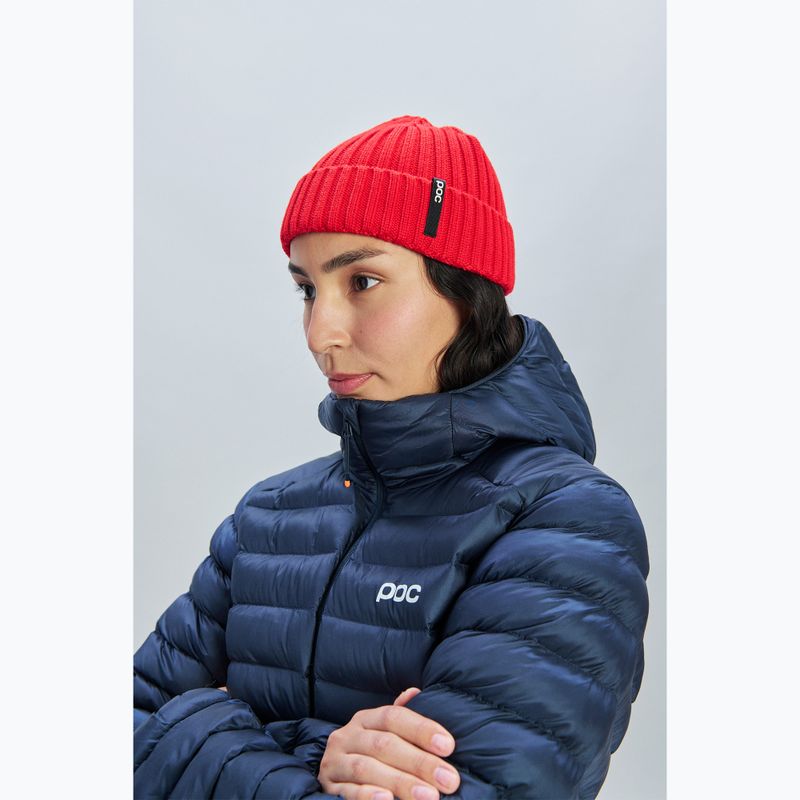 Зимна шапка POC Beanie Short prismane red 2