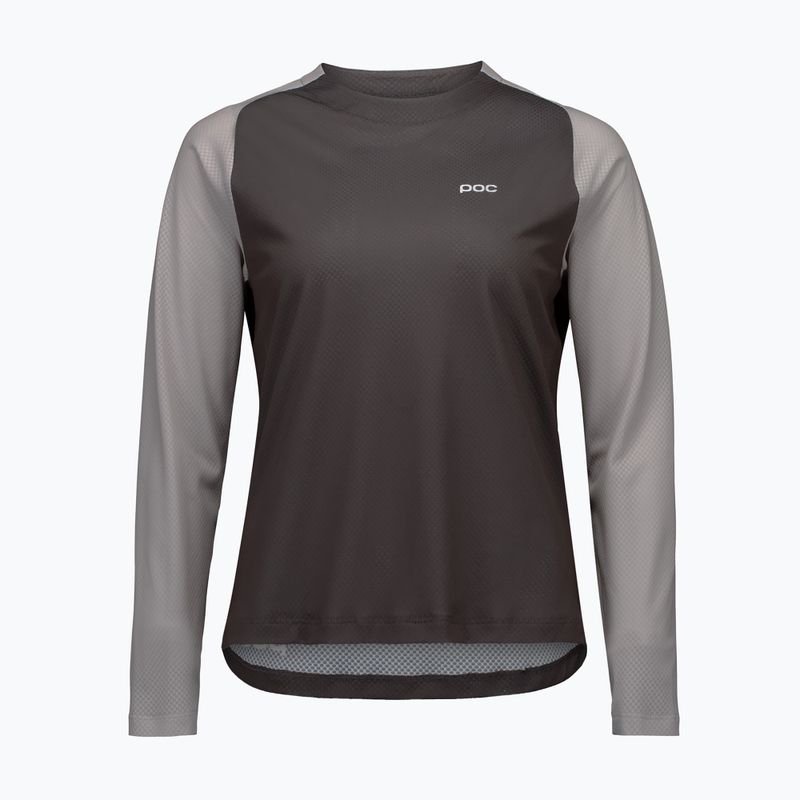 Дамска блуза с дълъг ръкав за колоездене POC Motion Air granite grey 4