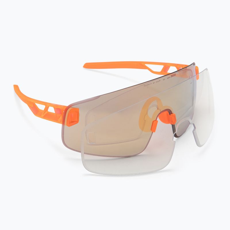 Слънчеви очила POC Elicit Toric fl.orange translucent/clarity road/partly sunny gold