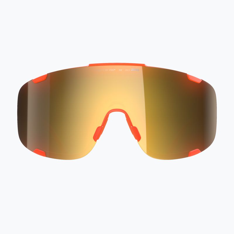 Слънчеви очила POC Devour fl.orange translucent/clarity road/partly sunny gold 2