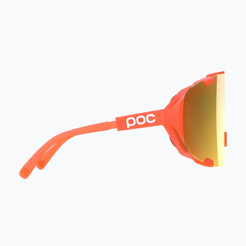 Слънчеви очила POC Devour fl.orange translucent/clarity road/partly sunny gold 4