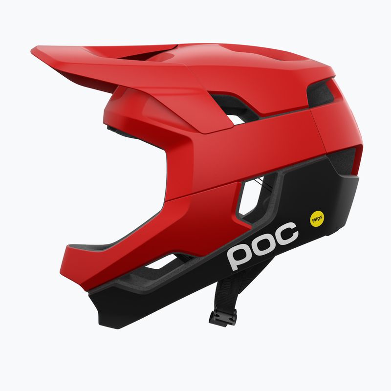 Велосипедна каска POC Otocon Race MIPS prismane red matt/uranium black matt 2
