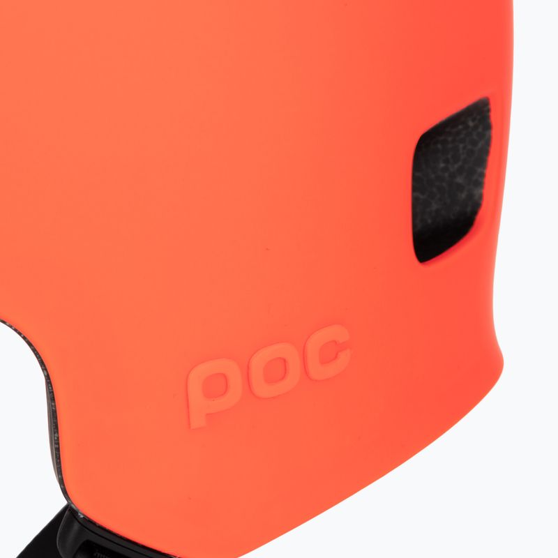 Велосипедна каска POC Crane MIPS fluorescent orange matt 7