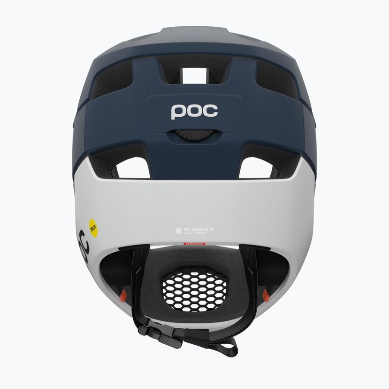 Велосипедна каска POC Otocon Race MIPS apatite navy matt/hydrogen white matt 4