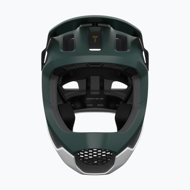 Велосипедна каска POC Otocon Race MIPS pargasite green matt/hydrogen white matt 3