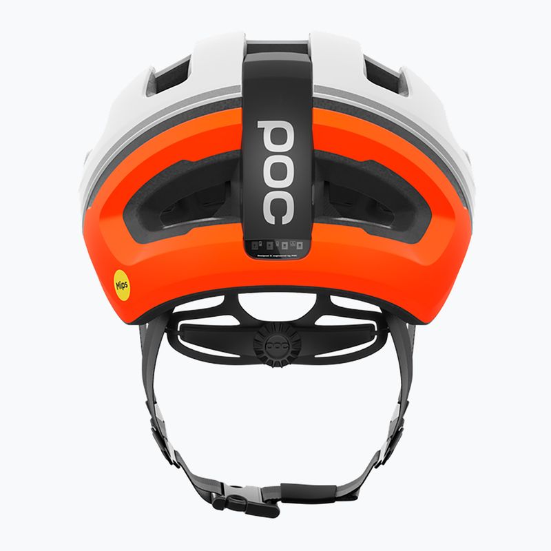 Велосипедна каска POC Omne Beacon MIPS hydrogen white/fluorescent orange matt 4