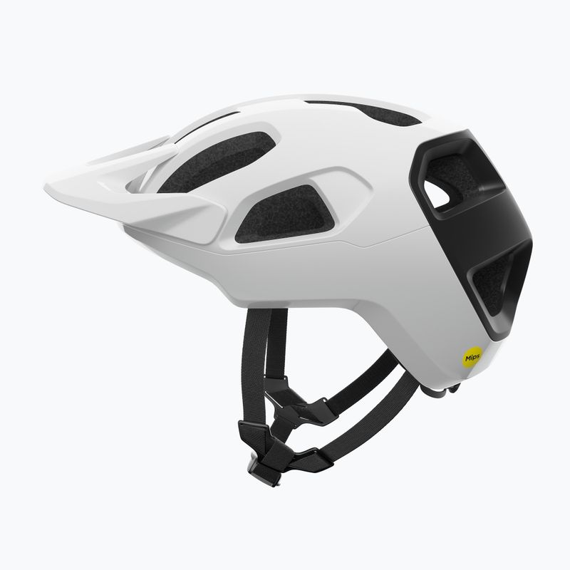 Велосипедна каска POC Cularis hydrogen white/uranium black matt 2