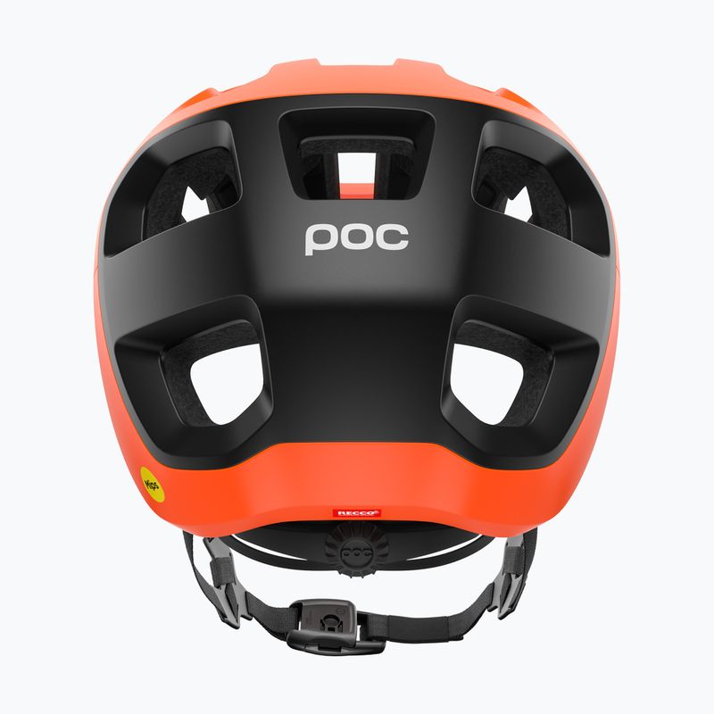 Велосипедна каска POC Cularis fluorescent orange matt/uranium black matt 4