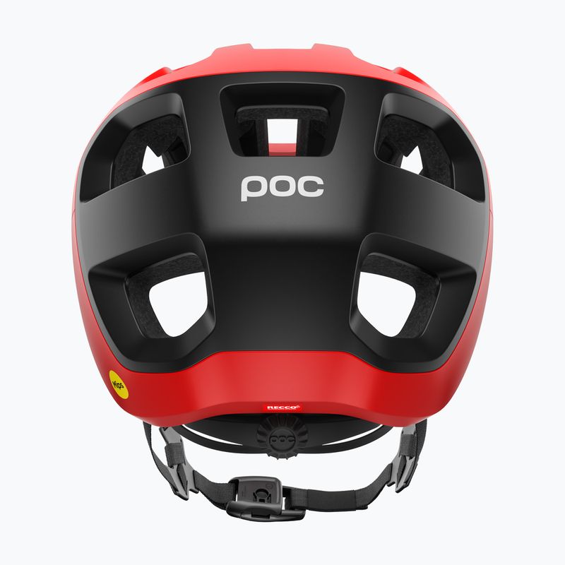 Велосипедна каска POC Cularis prismane red matt/uranium black matt 4