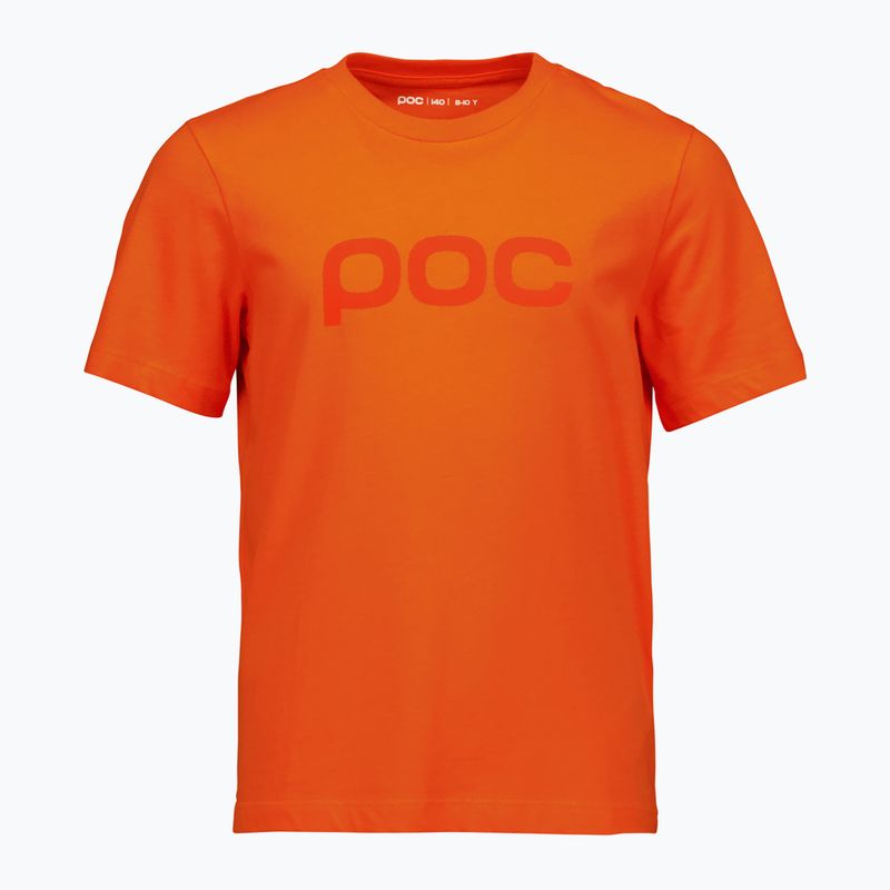 Детска тениска POC Tee zink orange 4