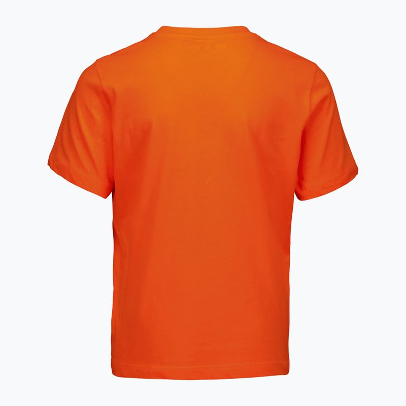 Детска тениска POC Tee zink orange 5