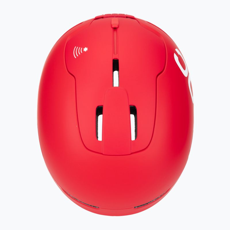 Ски каска POC Obex BC MIPS prismane red matt 6