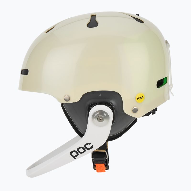 Ски каска POC Artic SL MIPS сурово бяла 3