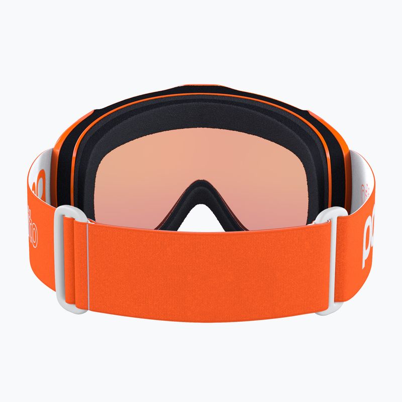 Детски скиорски очила POC POCito Iris fluorescent orange/partly sunny light orange 4