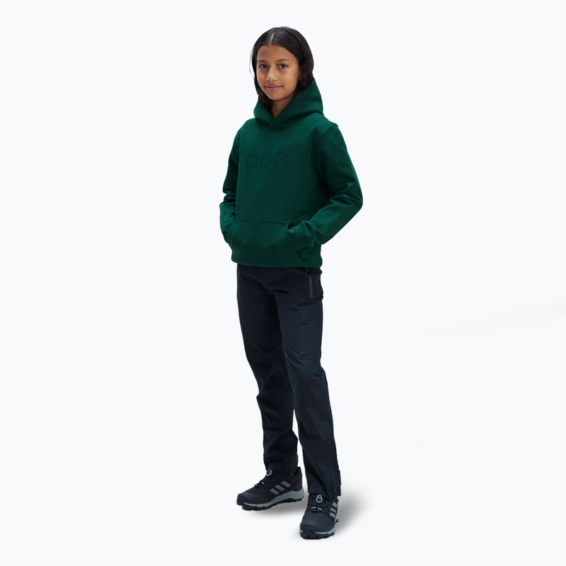 Детски суитшърт POC Hoodie pargasite green 2