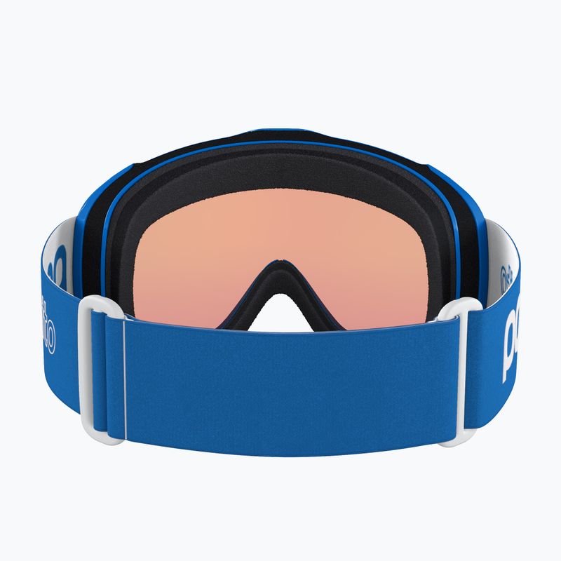 Детски скиорски очила POC POCito Iris fluorescent blue/partly sunny light orange 4