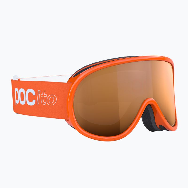 Детски скиорски очила POC POCito Retina Jr S2 fluorescent orange/partly sunny light orange