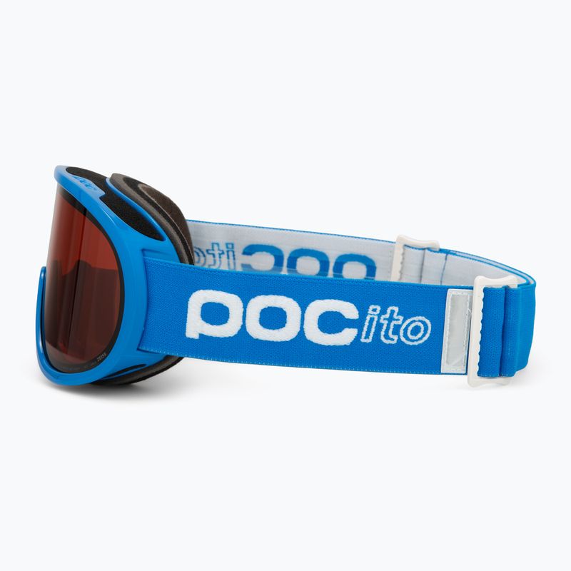 Детски скиорски очила POC POCito Retina Jr S2 fluorescent blue/partly sunny light orange 4