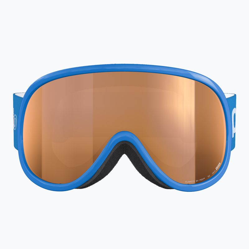 Детски скиорски очила POC POCito Retina Jr S2 fluorescent blue/partly sunny light orange 3