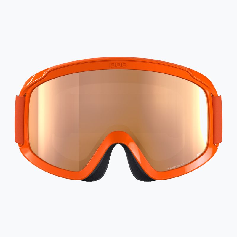 Детски скиорски очила POC POCito Opsin fluorescent orange/partly sunny light orange 2