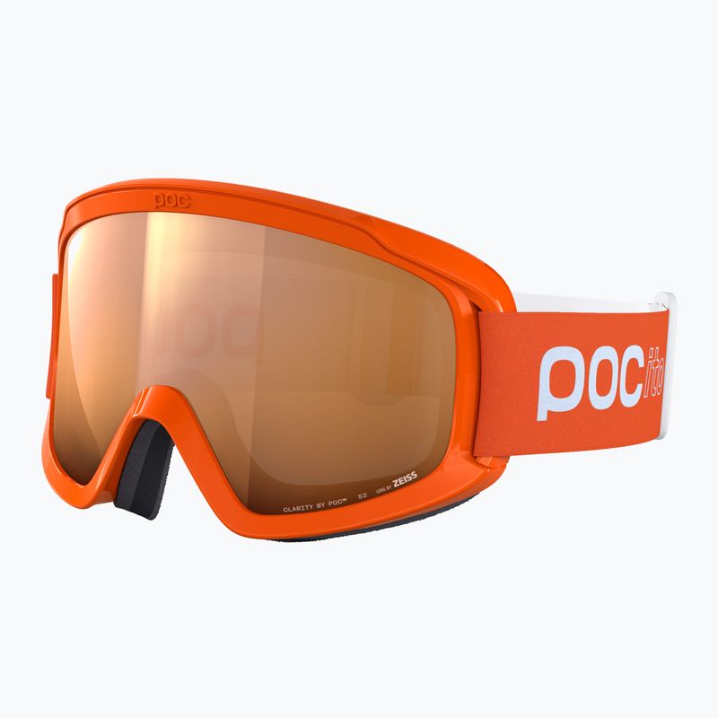 Детски скиорски очила POC POCito Opsin fluorescent orange/partly sunny light orange 4