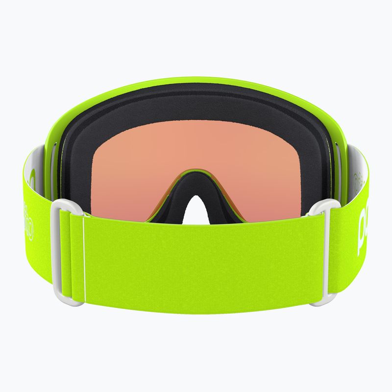 Детски очила за ски POC POCito Opsin fluorescent yellow/green/partly sunny light orange 3