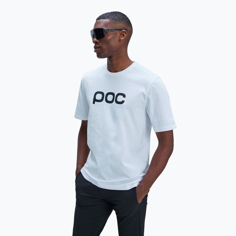 Тениска POC Tee hydrogen white