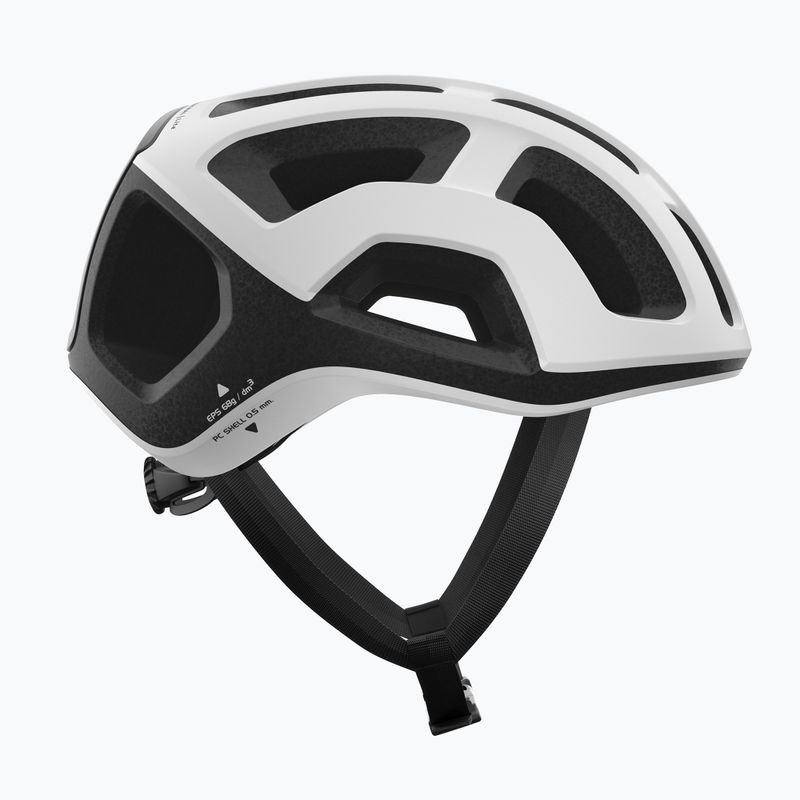 Велосипедна каска POC Ventral Lite hydrogen white/uranium black matt 4