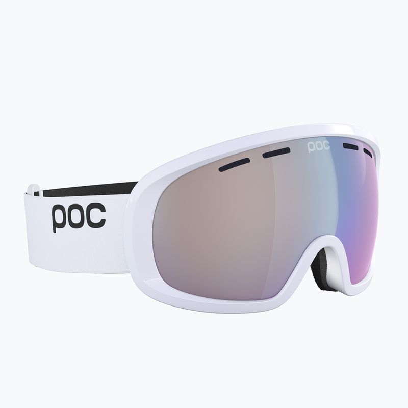 Очила за ски POC Fovea Mid Photochromic uranium white/light pink/sky blue