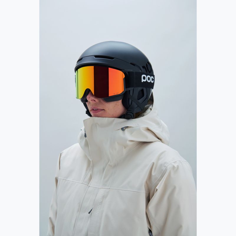 Скиорскa маска POC Nexal Mid uranium black/partly sunny orange 5