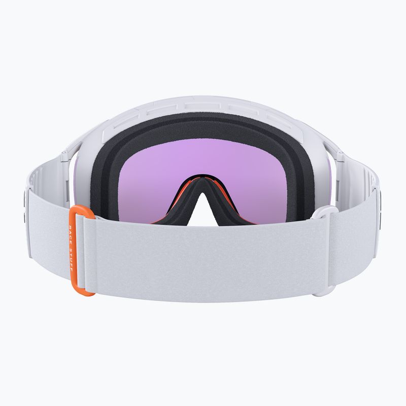 Ски очила POC Zonula Race hydrogen white/zink orange/partly blue 4