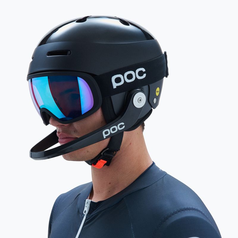 Ски очила POC Fovea uranium black/partly sunny blue 5