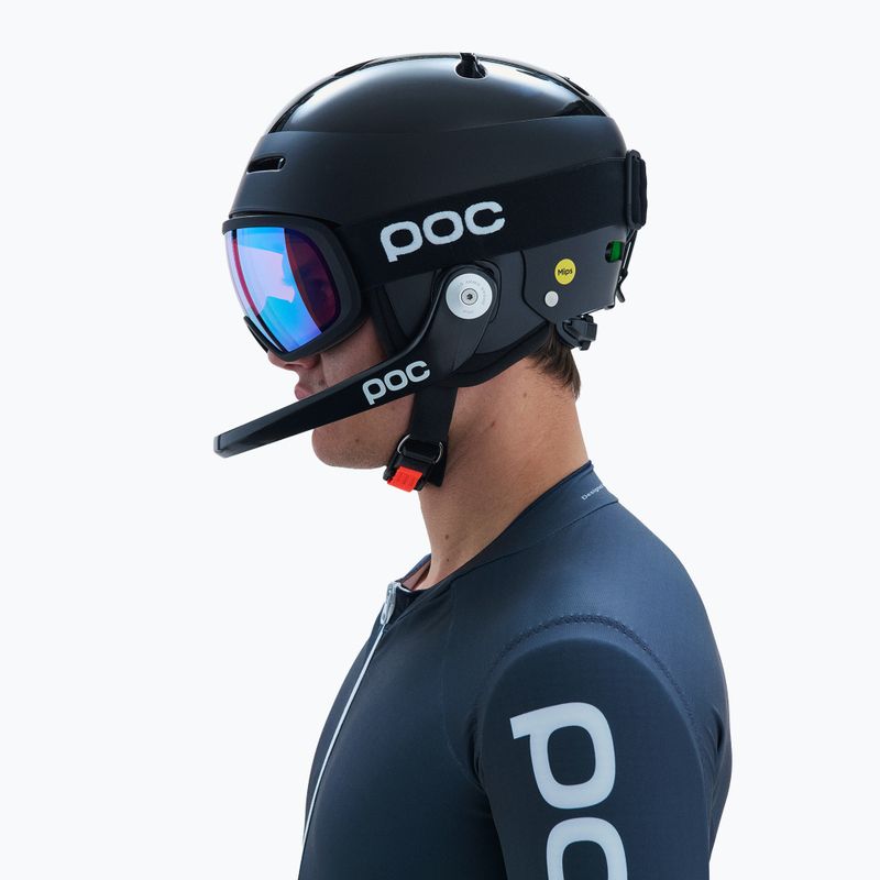 Ски очила POC Fovea uranium black/partly sunny blue 7