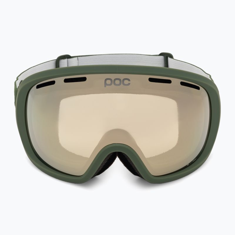 Очила за ски POC Fovea epidote green/partly sunny ivory 2