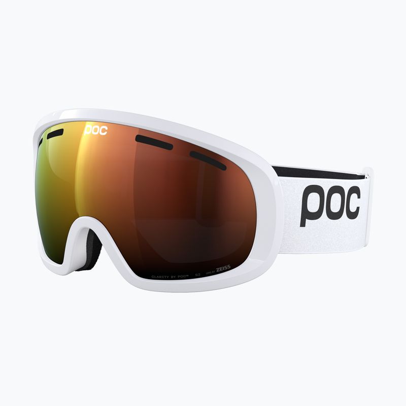 Скиорски очила POC Fovea Mid hydrogen white/partly sunny orange 3