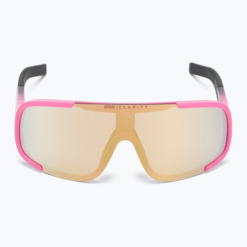 Очила за велосипеди POC Aspire pink/uranium black translucent/clarity road gold 3