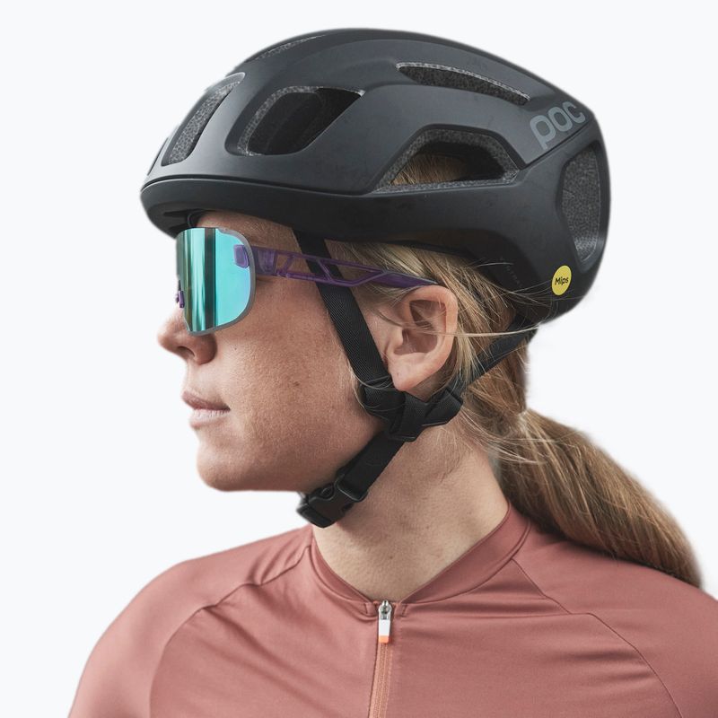 Очила за велосипеди POC Elicit purple quartz translucent/clarity road silver 9