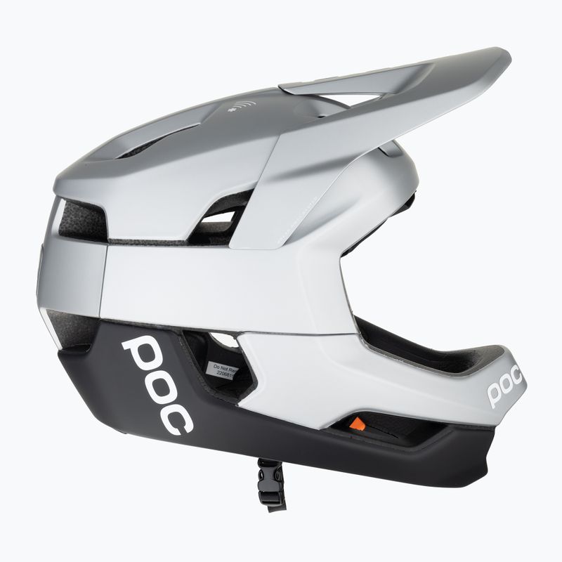 Велосипедна каска POC Otocon Race MIPS argentite silver/uranium black matt 4