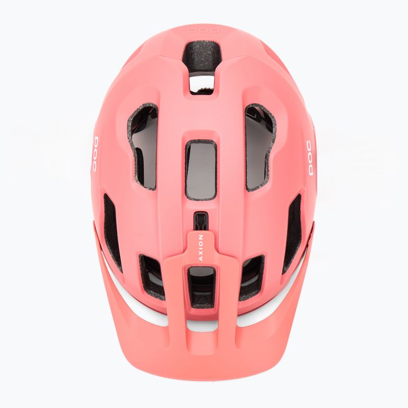 Велосипедна каска POC Axion ammolite coral matt 6