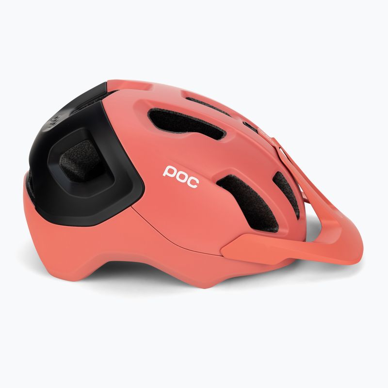 Велосипедна каска POC Axion Race MIPS ammolite coral/uranium black matt 3