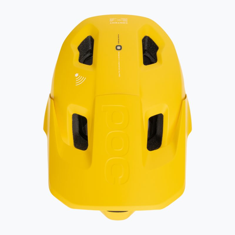 Велосипедна каска POC Otocon Race MIPS aventurine yellow matt 7