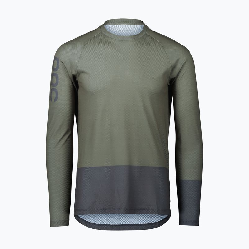 Мъжка блуза с дълъг ръкав за колоездене POC MTB Pure, epidote green/sylvanite grey 8