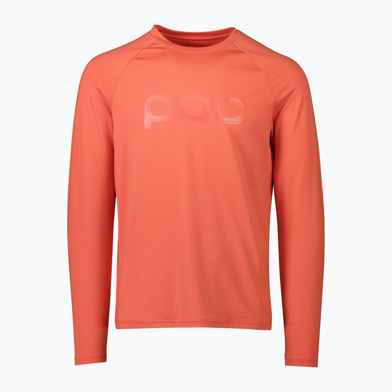 Мъжки колоездачен анцуг с дълъг ръкав POC Reform Enduro Jersey ammolite coral