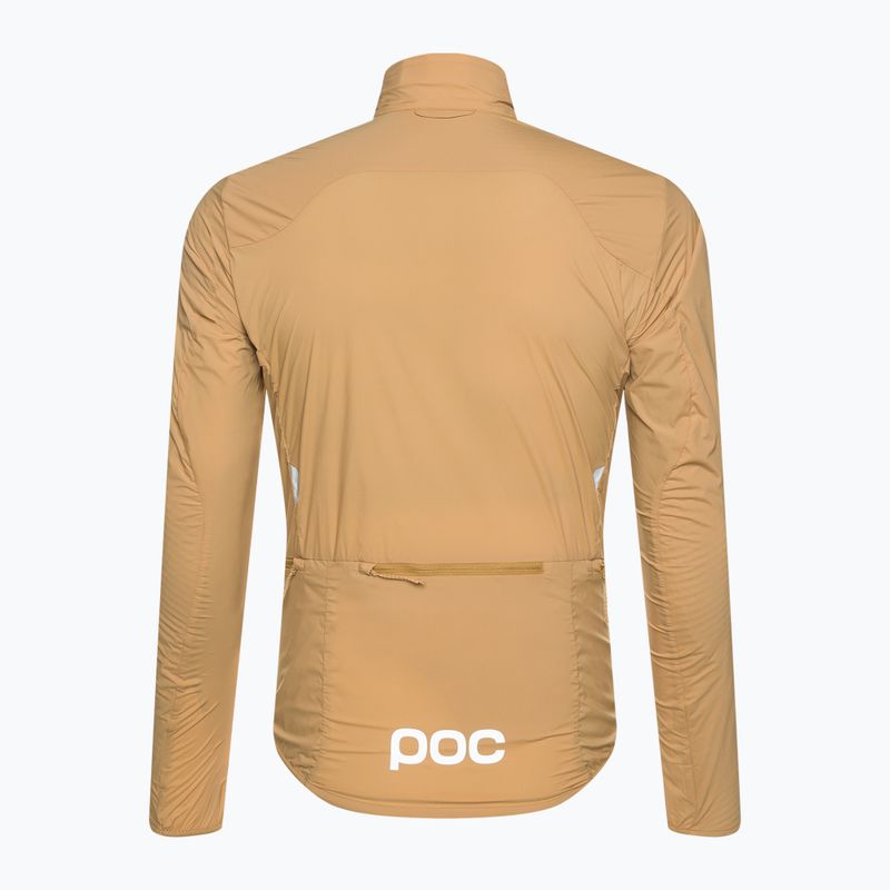 Мъжко яке за колоездене POC Pro Thermal aragonite brown 2