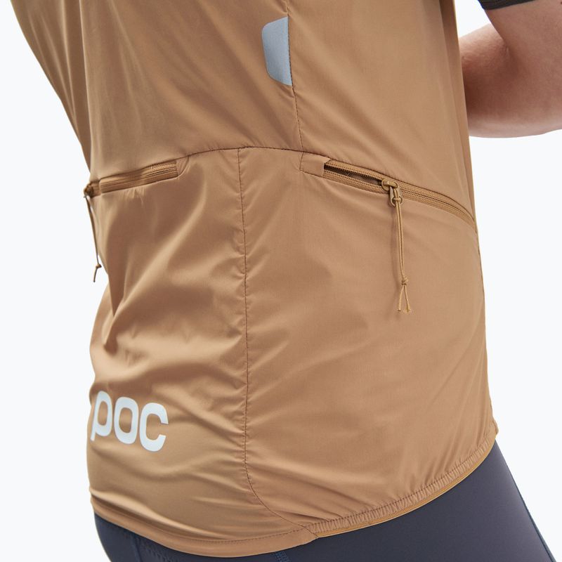 Велосипедна жилетка POC Pro Thermal aragonite brown 5