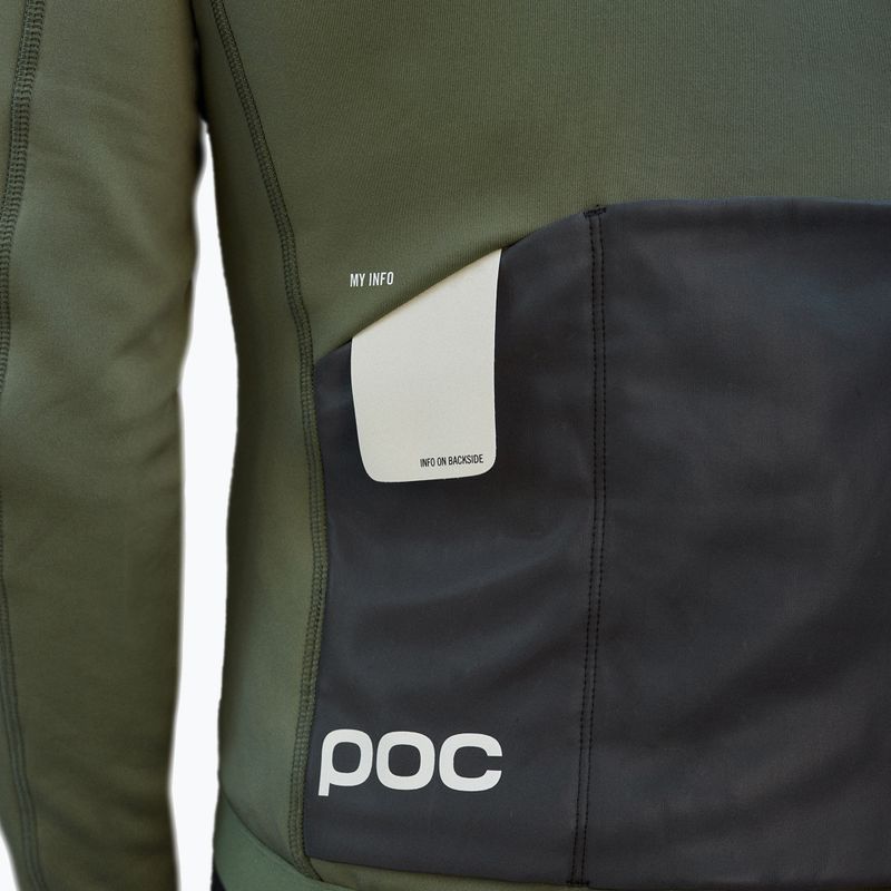 Мъжко яке за колоездене POC Thermal epidote green 6