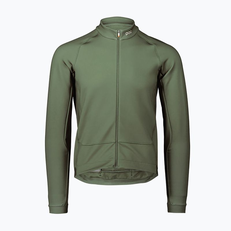 Мъжко яке за колоездене POC Thermal epidote green 9