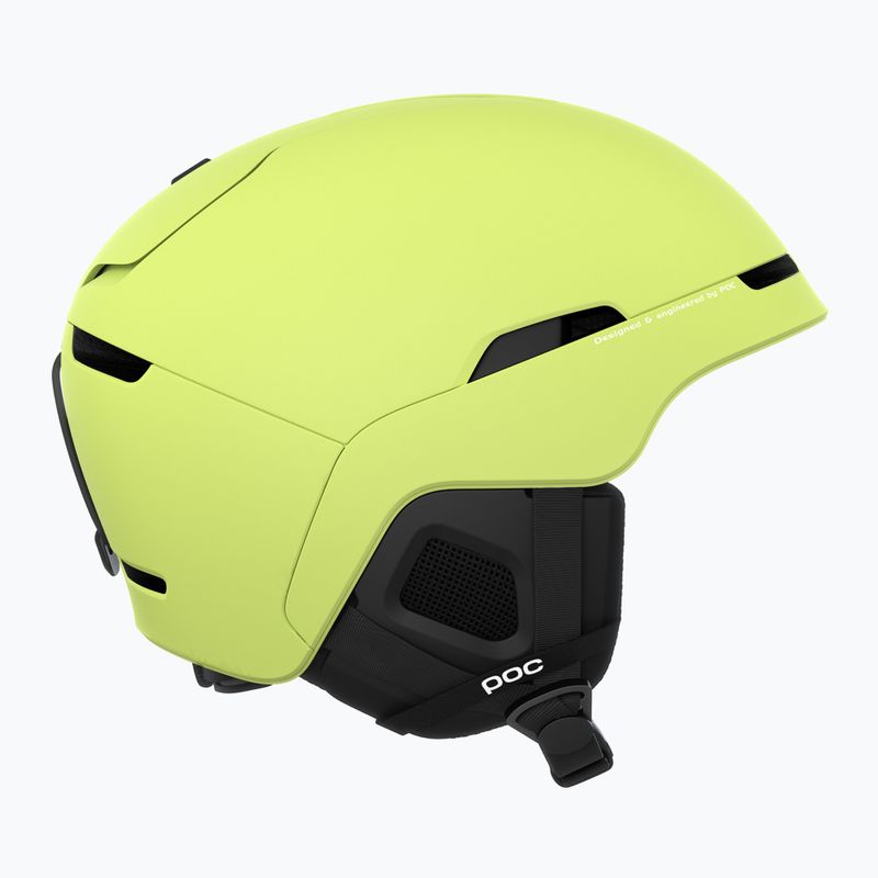 Ски каска POC Obex MIPS lemon calcite matt 10