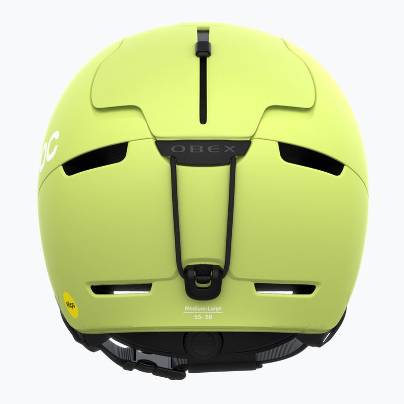 Ски каска POC Obex MIPS lemon calcite matt 11