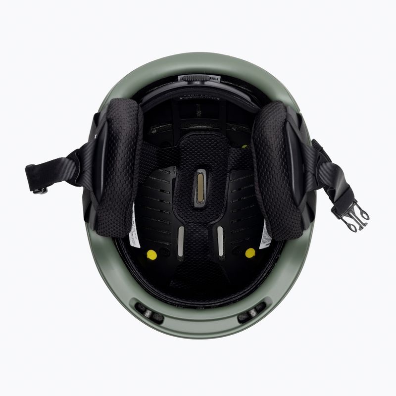 Ски каска POC Obex MIPS epidote green matt 5